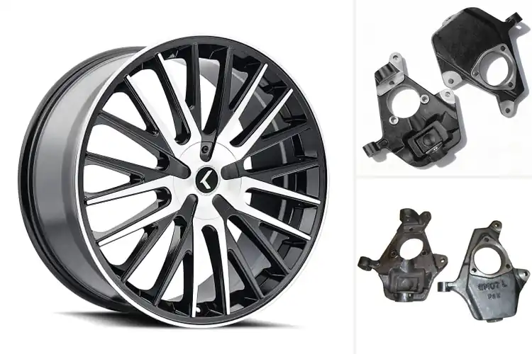 Detailed view of Best 17 Inch Wheel Compatibility 2 Inch Drop