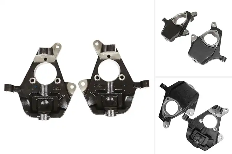 Detailed view of Best 2 Inch Drop Spindle : Lower Your Truck