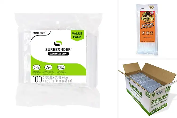 Detailed view of Best All Temperature Glue Sticks