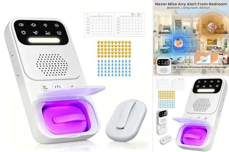 Detailed view of Best Bedwetting Alarms with White Noise