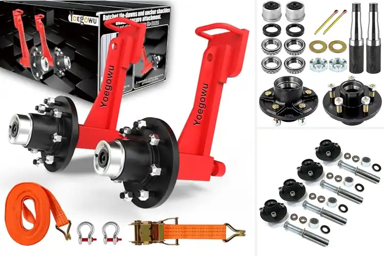 Detailed view of Best Bolt-On Spindles: Top 10 Durable Upgrades for Trailers