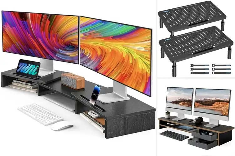 Detailed view of Best Cable Management Monitor Stands