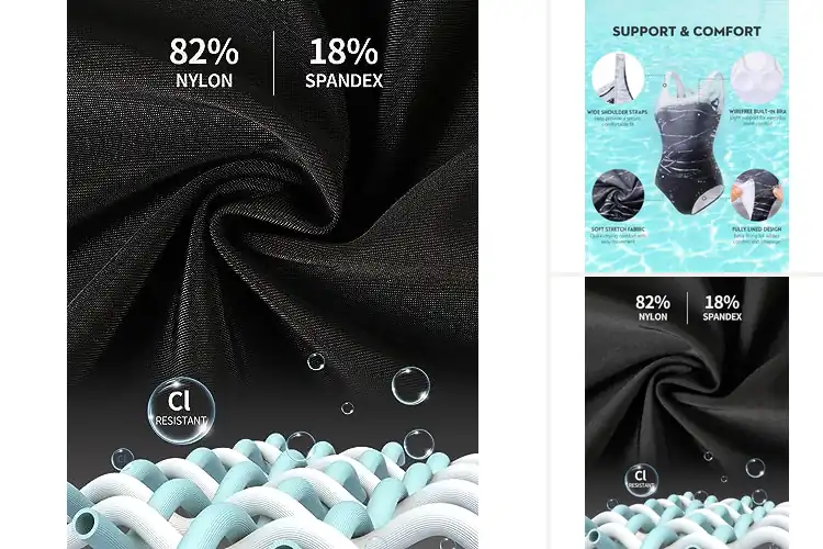 Detailed view of Best Chlorine Resistant Swimsuits