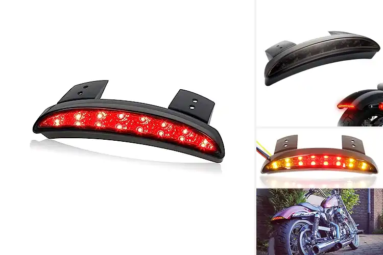 Detailed view of Best Chopped Rear Fender Lights