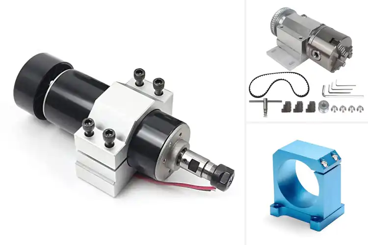 Detailed view of Best CNC Machined Spindle Assemblies