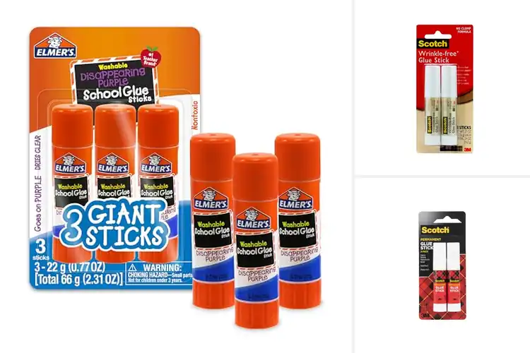 Detailed view of Best Craft Glue Sticks: Mess-Free & Kid-Safe