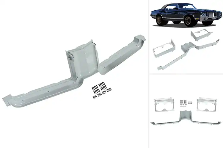 Detailed view of Best Cutlass Supreme Grille Shields