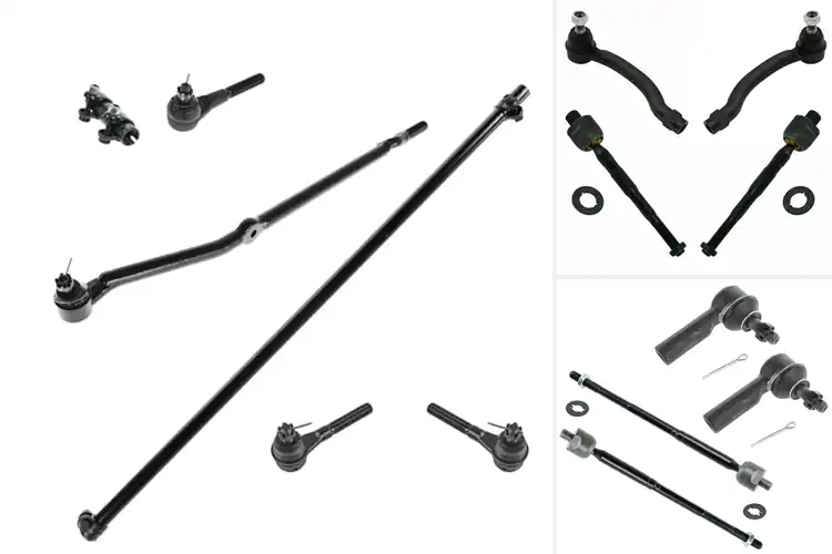 Detailed view of Best Direct Fit Tie Rods: Smooth, Precise Steering