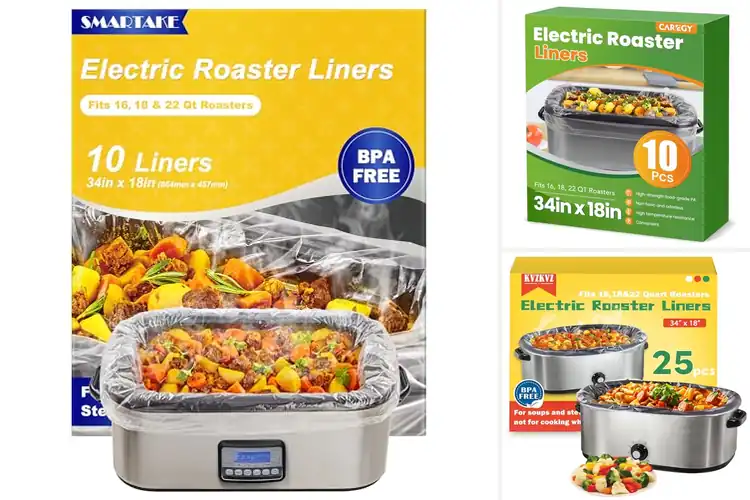 Detailed view of Best Disposable Roaster Liners