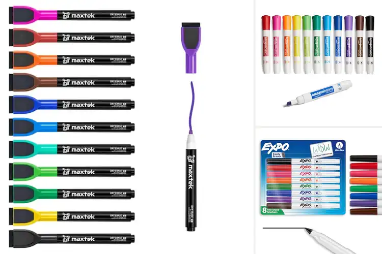 Detailed view of Best Dry Erase Markers: Vibrant, Smooth, and Easy to Erase