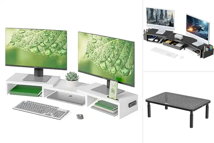Detailed view of Best Easy Assembly Monitor Stands For Home Office