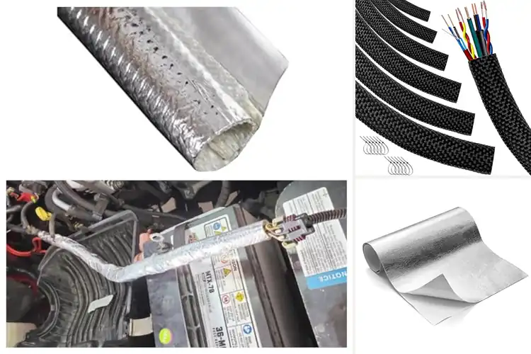 Detailed view of Best Easy To Install Heat Wrap Sleeve For Engines