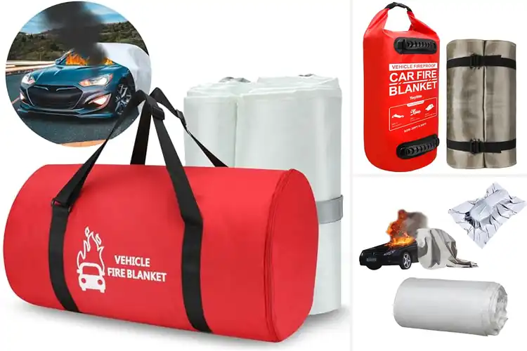 Detailed view of Best Electric Car Fire Blankets