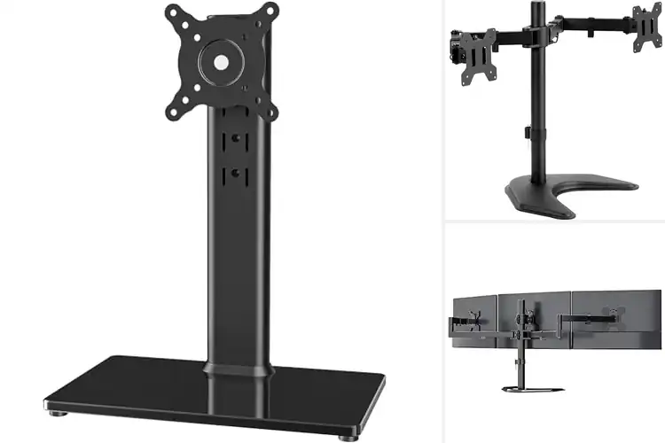 Detailed view of Best Freestanding Monitor Stands For Desk Space