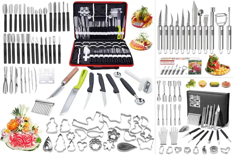 Detailed view of Best Fruit Carving Tool Kits
