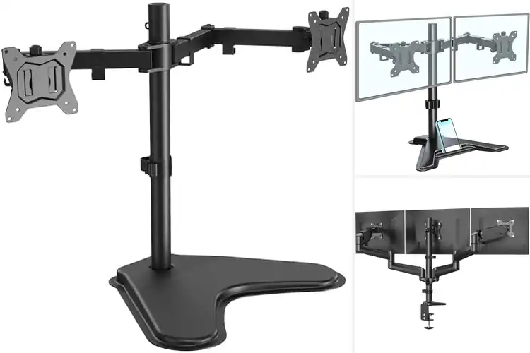 Detailed view of Best Heavy Duty Monitor Stands 17.6Lb Capacity