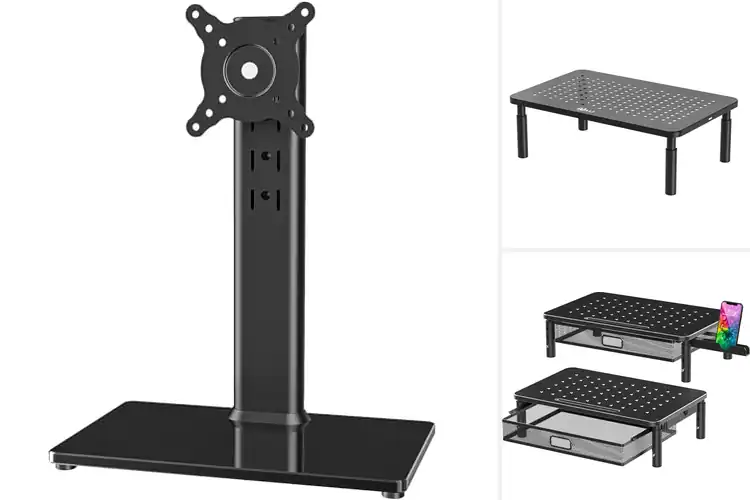 Detailed view of Best Height Adjustable Monitor Stands