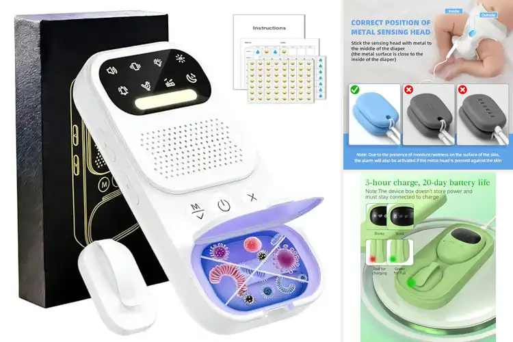 Detailed view of Best High Sensitivity Bedwetting Alarms