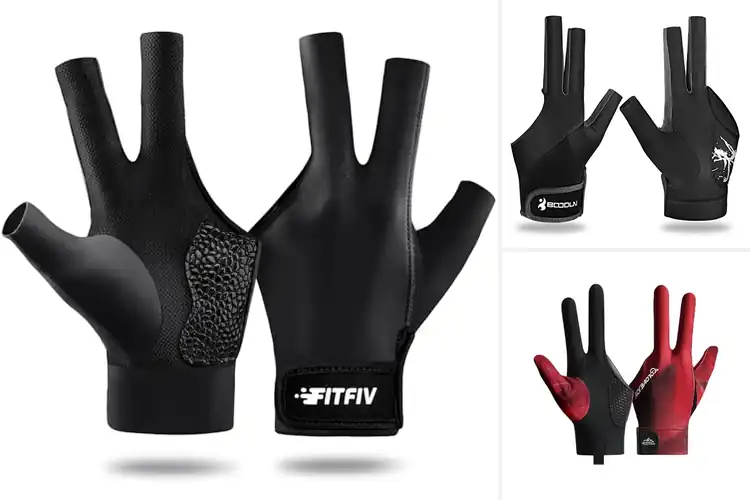 Detailed view of Best Left Hand Pool Gloves for Superior Control