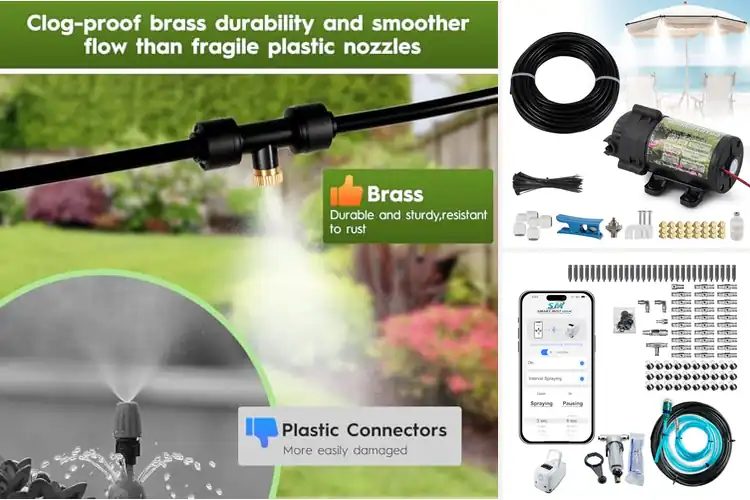 Detailed view of Best Misting System DIY Kit