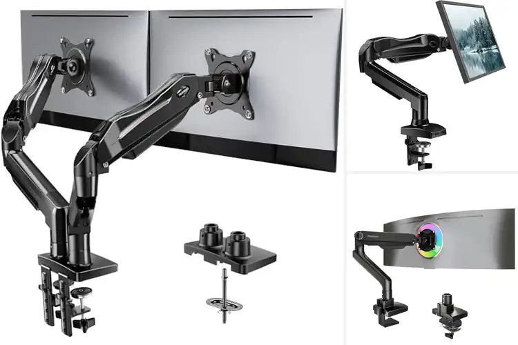 Detailed view of Best Monitor Arms