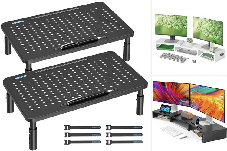 Detailed view of Best Monitor Stands With Cable Management