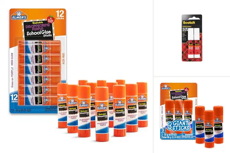 Detailed view of Best Multi‑Surface Glue Sticks