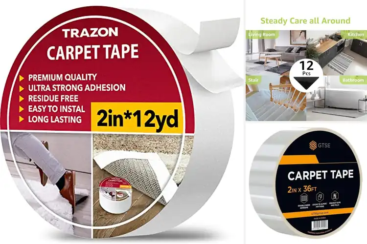 Detailed view of Best Multi-Surface Rug Tapes