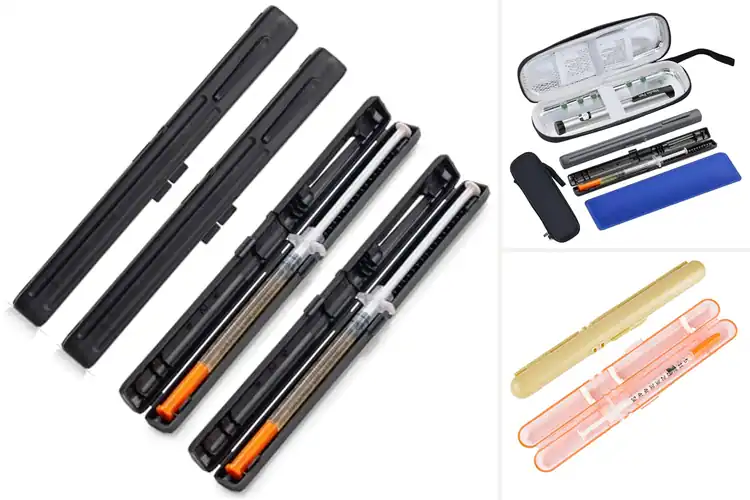 Detailed view of Best Pocketable Insulin Syringe Case
