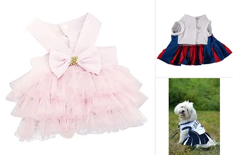 Detailed view of Best Poly-Cotton Dog Dresses