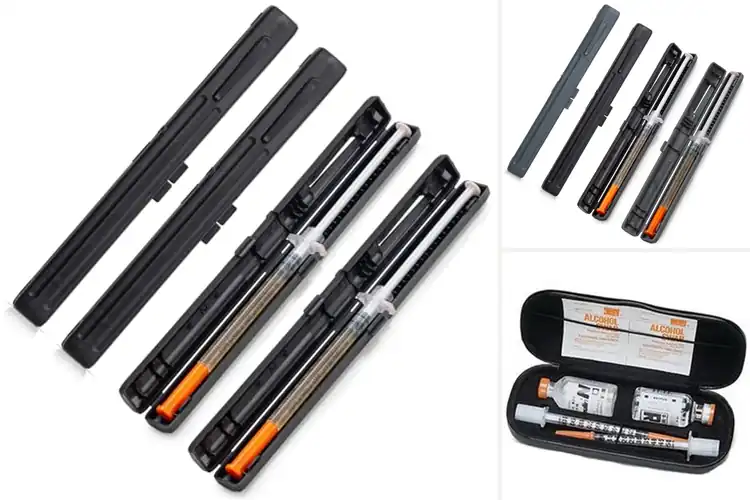 Detailed view of Best PP Insulin Syringe Case