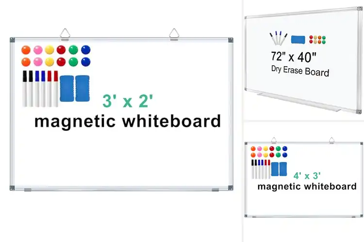Detailed view of Best Presentation Whiteboards With Trays