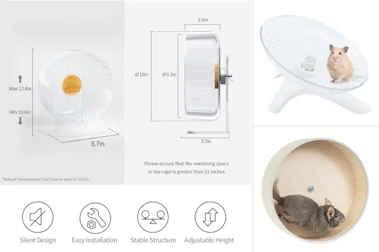 Detailed view of Best Rodent Exercise Wheels : Happy Pets, Quiet Home