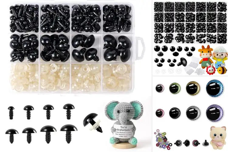 Detailed view of Best Safety Eyes for Amigurumi