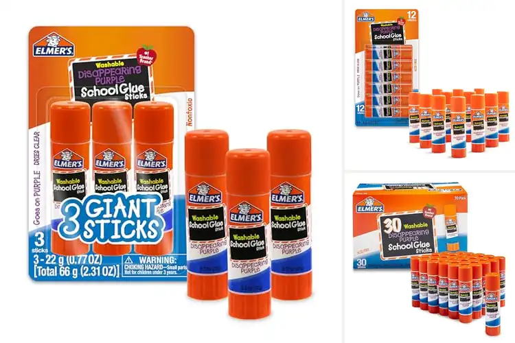 Detailed view of Best School Project Glue Sticks