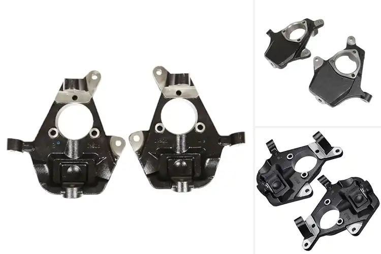 Detailed view of Best Silverado Drop Spindles