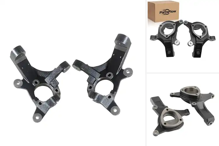 Detailed view of Best Silverado Spindles