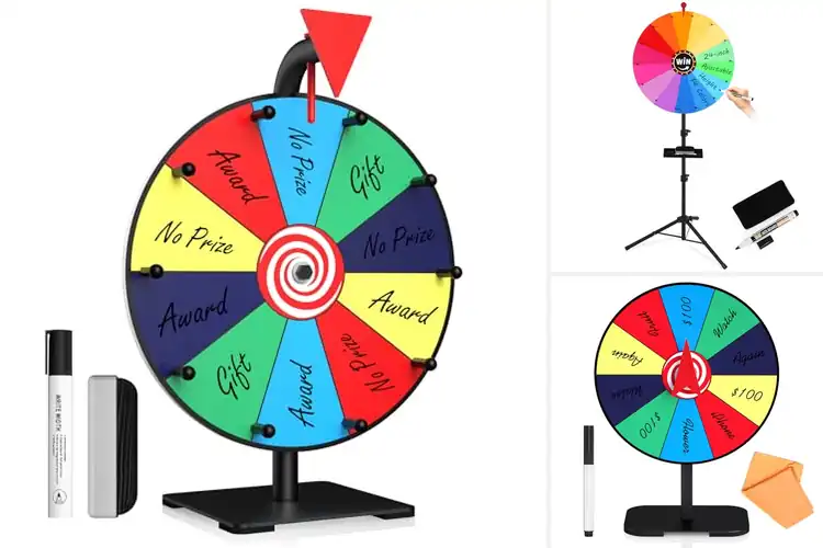 Detailed view of Best Spinner Wheels: 10 Fun & Durable Picks for Any Event