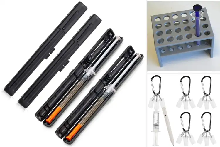 Detailed view of Best Syringe Holders