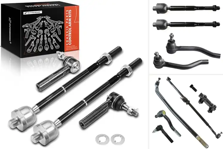 Detailed view of Best Tie Rod Sets for Ultimate Steering Control & Safety