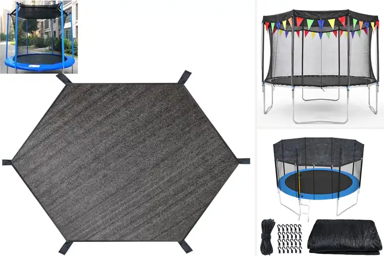 Detailed view of Best Trampoline Shade Covers