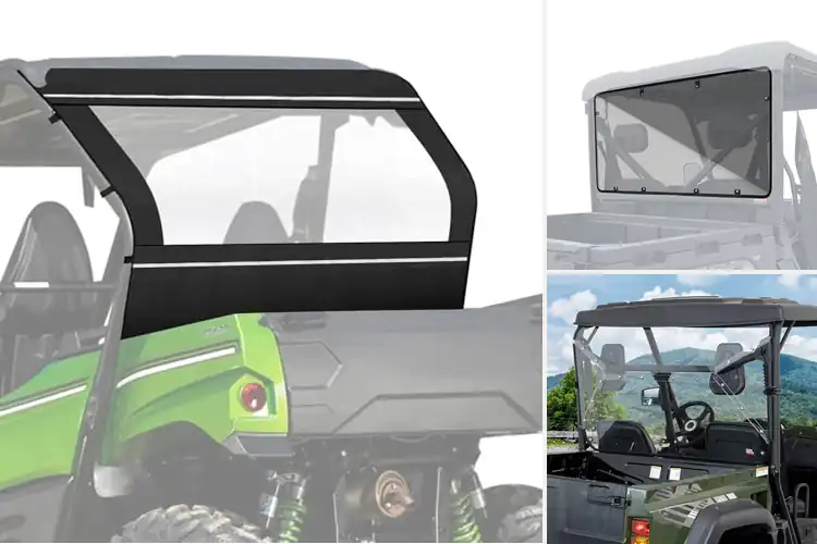 Detailed view of Best UTV Rear Windshields