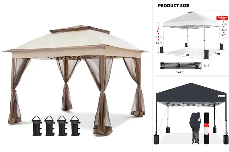 Detailed view of Best Versatile Outdoor Canopies