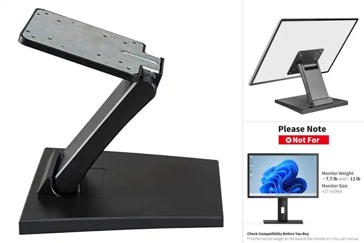 Detailed view of Best VESA 75×75 100×100 Compatible Monitor Stands