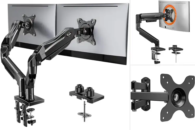 Detailed view of Best VESA Mounts for a Clutter-Free Workspace