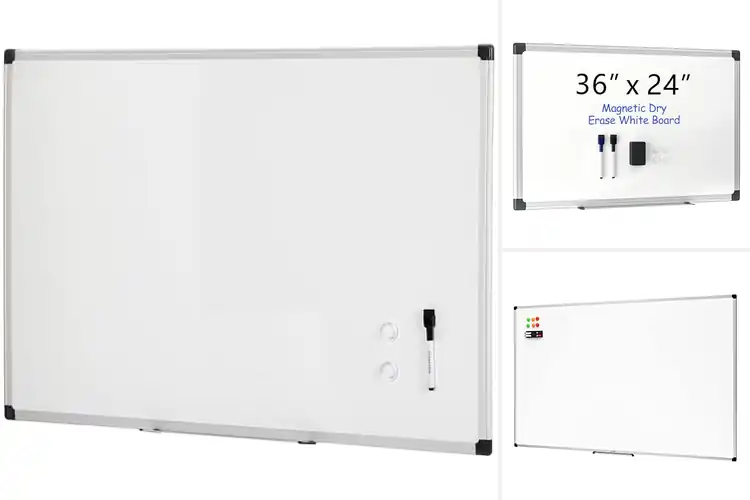 Detailed view of Best Whiteboard With Aluminum Frame