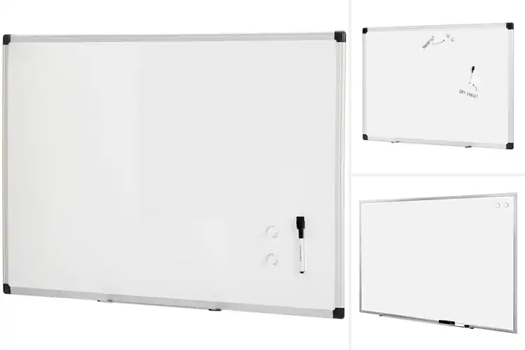 Detailed view of Best Whiteboards with Aluminum Frames